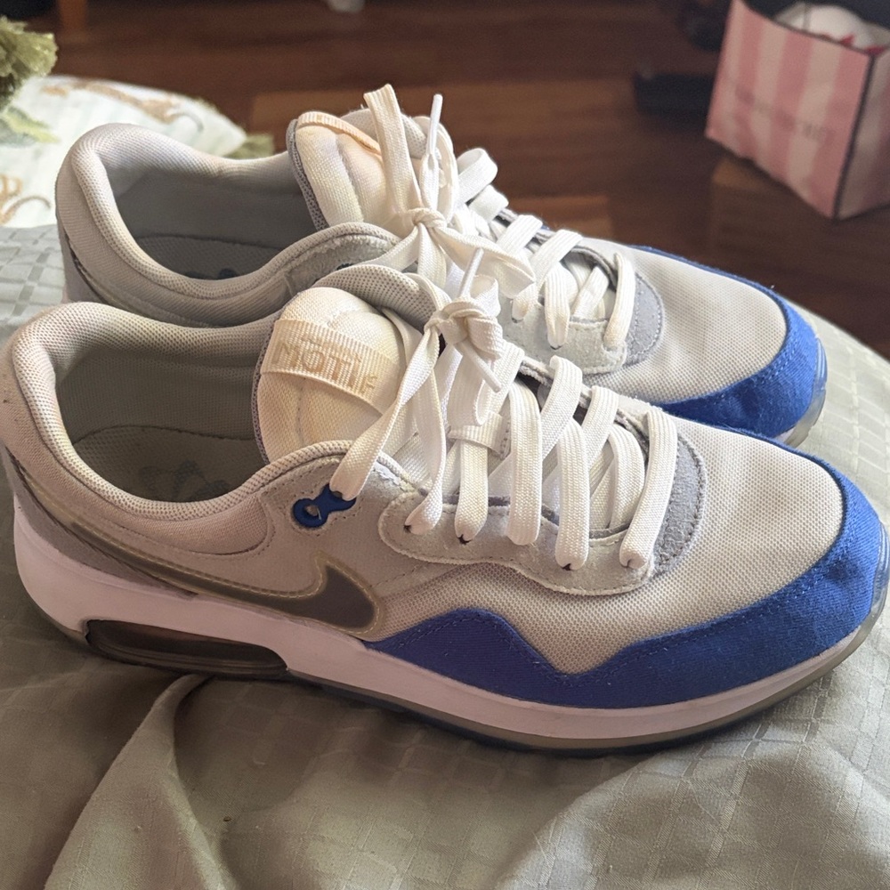 Nike air max Blue and White Sneakers